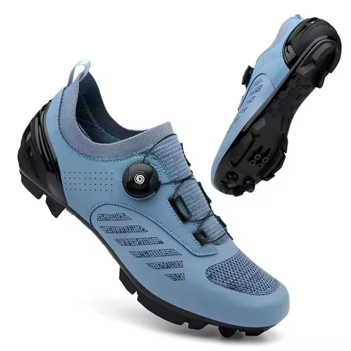 Zapatillas de Ciclismo Profesionales para Hombres y Mujeres Zapatos para Montaña en Bicicleta, Tacones SPD, Zapatos de Montaña en Bicicleta, Botas para Ciclismo de Carretera - 1