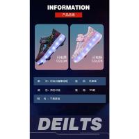 Patines de Ruedas Desmontables de 4 Ruedas para Hombre Zapatillas de Patinaje de Calidad con LED - details 6