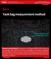 Bolsa de Tanque de Fibra de Carbono MOTOCENTRIC Impermeable, Anti-robo, Reflectante, Gran Capacidad, Soporte de Teléfono, Anillo de Adaptador, Correa de Hombro - details 18