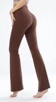Leggings de mujer pantalones de yoga delgados pantalón de cintura alta de pierna ancha pantalón de campana deportivo transpirable de secado rápido - details 21