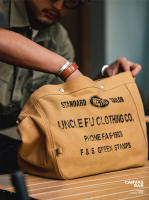 Bolso cruzado de estilo retro americano MADEN Gran capacidad, lino para forro, tela de lona para exterior Bolsos y viajes para hombres jóvenes universitarios - details 3