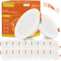 Downlight LED Empotrable Regulable Redondo, 7W 700LM, Blanco Natural(4000K), Corte 95-105mm, Foco Empotrable LED - details 10