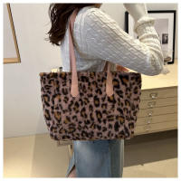 Mirad-Bolso de piel con estampado de leopardo para mujer, bolsa de hombro de gran capacidad, versátil, novedad de 2024 - details 19