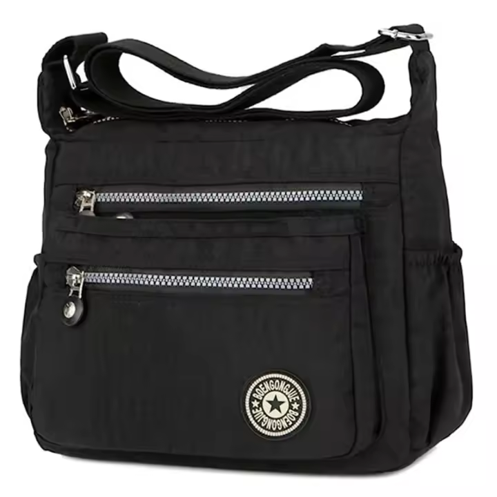 Bolso bandolera de Nailon con múltiples bolsos para Mujer, Bolso de Hombre Cruzado, Bolso de viaje ZP - 1