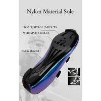 Zapatillas de ciclismo de carretera para hombre y mujer, zapatos planos de velocidad para bicicleta de montaña, con calas Spd y Pedal, novedad - details 4