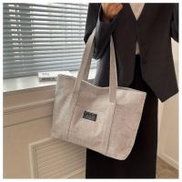 Bolso de mano de tela de cáñamo para mujer, bolso de hombro espacioso, bolso de mensajero versátil con cierre de cremallera, con múltiples bolsillos, para lavar a mano o limpiar en seco - details 18