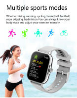Reloj deportivo inteligente Y15 de bajo consumo con llamadas, pantalla táctil capacitiva, configuración multilingüe y monitoreo deportivo - details 10