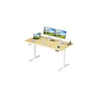 Elevable Eléctrico con Tablero 160 x 70cm, Escritorio Regulable en Altura 73-118cm, 2 Opciones de Memoria Inteligente para Estudiar, Trabajar(160×70cm,Marrón) - details 8
