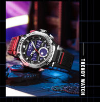 Reloj de Pulsera Deportivo SMAEL con Movimiento de Cuarzo y LED Alarma Militar para Hombres Resistente al Agua Material TPU+Plástico Bucle de 210mm - details 17