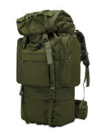80L Camuflaje Mochila Táctica Gran Capacidad Senderismo Bolsa Impermeable Ciclismo Pack Hombres Mochila de viaje al aire libre Multi-Bolsillo Bolsas - details 1