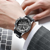 Reloj de hombre Reloj de pulsera informal con correa de silicona - details 1