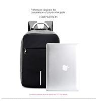 Mochila antirrobo con cerradura de contraseña para hombres, bolsa de computadora de carga usb, mochila de ocio empresarial - details 21
