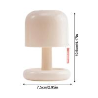 Luz Led nocturna estilo seta creativa, Mini escritorio nórdico, cafetería, decoración para el hogar y la sala de estar, luz de mesa minimalista moderna - details 5