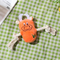 Juguete de Peluche de Dibujos Animados para Mascotas Pequeñas Muñeco de Perro y Gato con Sonido Interactivo para Limpieza de Dientes Recomendado para Todas las Raças de Perros y Gatos Hecho en China - details 9