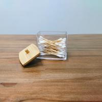 Caja de Almacenamiento de Algodón Cuadrado para Dental Caja de Plástico Transparente Impermeable y a Prueba de Polvo para Almacenamiento en Escritorio - details 2