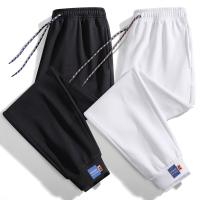 Pantalones de chándal para hombre Cintura elástica holgada Sudadera para correr Sudadera casual para todas las estaciones - details 3