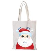 Regalo de Año Nuevo, bolso de mano para hombre, bolsos de lona con dibujos animados de Feliz Navidad, bolso de compras para mujer, bolsos de tela, bolso de compras ecológico para mujer - details 7