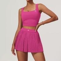 ALO yoga ropa chaleco de secado rápido traje de tenis deportivo para mujeres fitness bádminton falda corta 2025 nuevo - details 19