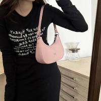 Nuevo diseño de moda, bolso para axila con lazo, bolso de cuero PU coreano con lazo para axila, bolso de lujo Y2K de Color sólido para niñas - details 6