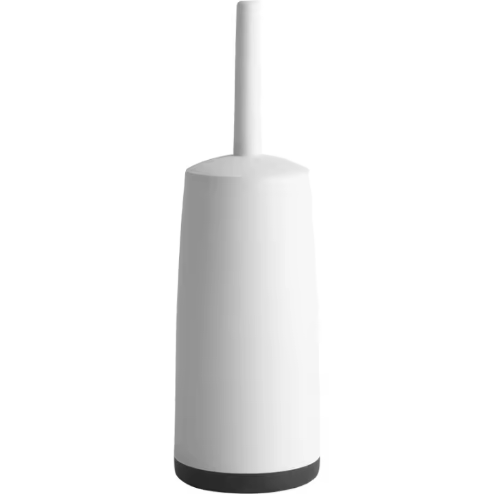 Cepillo de inodoro juego de cepillo de limpieza de baño con mango largo cepillo de inodoro a prueba de salpicaduras - 1