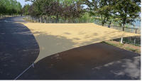 Toldo Vela de Sombra Rectangular, 95% de Protección UV, de Densidad para Patio, Jardín, Pérgola, Terraza Exterior, Color Arena - details 7