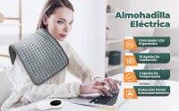 Almohadilla Térmica Eléctrica para Menstruación y Dolores Musculares con Control Fácil - details 2