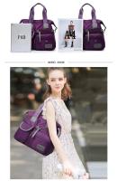 Bolso de mano multifunción para mujer, Bolsa de gran capacidad, informal, resistente al agua, de nailon, bandolera - details 6