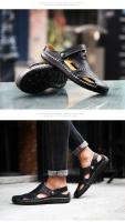 Sandalias de verano para hombre, zapatos informales de cuero genuino para hombre, sandalias de cuero para exteriores para hombre, zapatos de playa, zapatos romanos para hombre - details 15