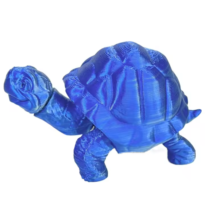 Modelo de tortuga impreso en 3D con articulaciones móviles creativas, juguetes de plástico para aliviar el estrés con dibujos animados, modelo de Animal simulado exquisito para niños - 1