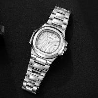 Nuevo Reloj con banda de acero y calendario luminoso de cuarzo para hombre con diseño de loro - details 7