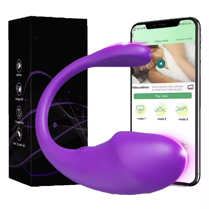 Leten Vibrador Huevo de Amor Control Remoto Inalámbrico de Aplicación Bluetooth - 1