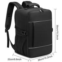 Mochila de viaje cabina avion para mujer, 40x20x25, impermeable, para deporte al aire libre - details 1