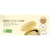 Almohadillas faciales medicube Deep Vita, almohadillas de tóner de vitamina C para tono de piel desigual, agua con vitaminas de 500.000 ppm, 3 tipos de vitaminas, - details 1