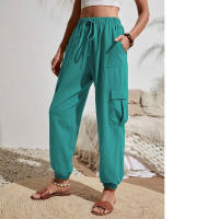 Pantalones blancos Mujer Transpirables, Adecuados para uso diario en - details 38