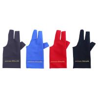 Juego antideslizante accesorios de billar mano izquierda guantes para taco de billar guantes de billar guante de dedo separado guante de tres dedos - details 1