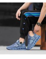 Zapatos de verano para hombre, zapatillas deportivas de malla, informales, transpirables, deportes al aire libre, tenis, correr, senderismo, plataforma, mocasines de diseñador de lujo - details 17