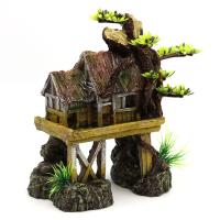 Adornos artesanales de resina para pecera, rocalla de acuario Retro Artificial, decoración multiusos creativa, regalo de paisajismo - details 5