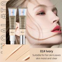 CC Cream con 50, crema correctora de color, protector solar SPF 50, base de cobertura total, base ligera hidratante - details 1