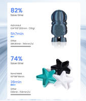 Impresora 3D inteligente de alta velocidad Flashforge Adventurer 5M Pro 600 mm/s Estructura Core XY Apagado automático Impresión suave y silenciosa - details 6