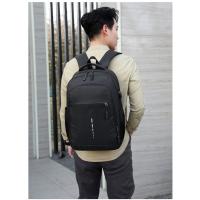 Mochila Impermeable Para Hombres Ultra Ligera Con Capacidad Para Portátil De 15.6 Pulgadas Estilo Clásico Bolsa De Espalda Para Libros Y Uso Diario - details 18