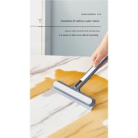 Limpiador de Vidrio de Silicona Rascador de Limpieza para Coche, Ventana de Baño, Cocina - details 6