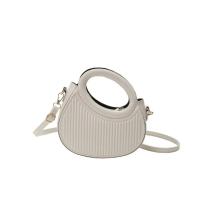 Bolsos de Hombro para Mujeres Diseño de Axila, Bolsos Plisados de Silla de Montar, Bolsos de Cruz de Color Sólido - details 0