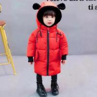 Chaqueta Cálida para Invierno para Niñas Pequeñas Abrigo de Capucha Larga Ropa de Niño Adecuada - details 8