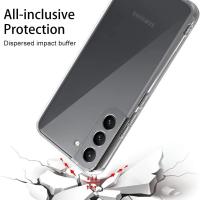 Funda de Silicona Suave para Samsung Galaxy S23 S22 S21 Plus Cubierta Trasera Transparente Ultra Delgada - details 1