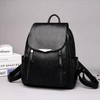 Mochila grande de viaje para mujer, bolso de mano de cuero PU, mochila escolar para niñas, mochila trasera de hombro para mujer - details 11