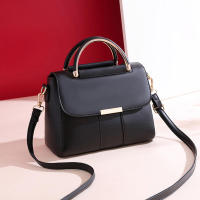 Bolsos de mano de cuero PU de color sólido para mujer, bolso de hombro cruzado de playa de verano para móvil - details 2