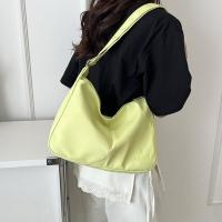 Bolso bandolera de lona informal de gran capacidad, bolso de hombro ligero de Color sólido, bolso Hobo con cremallera, trabajo - details 2