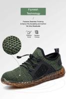 Zapatillas de Trabajo para Hombres Botas de Seguridad de Acero con Punta Respirables para el Verano - details 4
