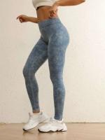 Malla deportiva con espalda en V, pantalones de yoga de cintura alta, ropa de entrenamiento para mujer, calcetines Fiess - details 7