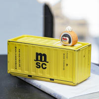 8 unids/set Mini contenedor modelo Mini caja de almacenamiento de hierro decoración creativa recoger artículos pequeños caja de almacenamiento en miniatura de escritorio regalos - details 8